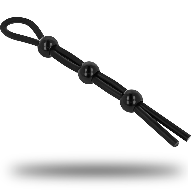 Imagen que nos facilita OHMAMA FETISH de su producto erótico OHMAMA FETISH - CUERDA ANILLO PENE Y TESTÍCULOS para nuestra categoría "JUGUETES BIENESTAR |Juguetes para Hombres|Accesorios para el pene|Anillos Pene|Anillos sin vibración".
