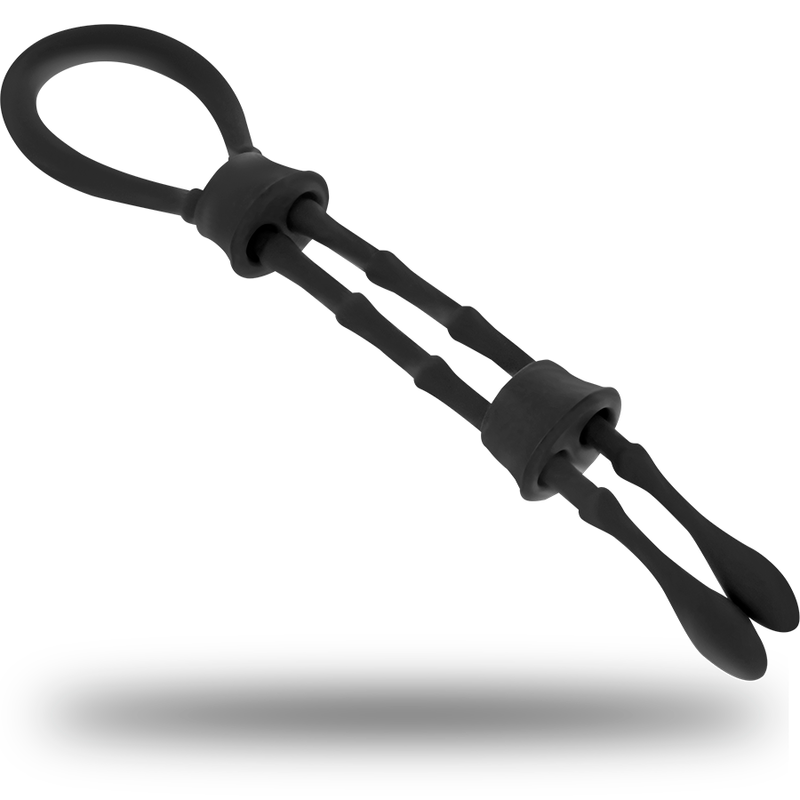 Imagen que nos facilita OHMAMA FETISH de su producto erótico OHMAMA FETISH - CUERDA ANILLO PARA PENE Y TESTÍCULOS SILICONA para nuestra categoría "JUGUETES BIENESTAR |Juguetes para Hombres|Accesorios para el pene|Anillos Pene|Anillos sin vibración".