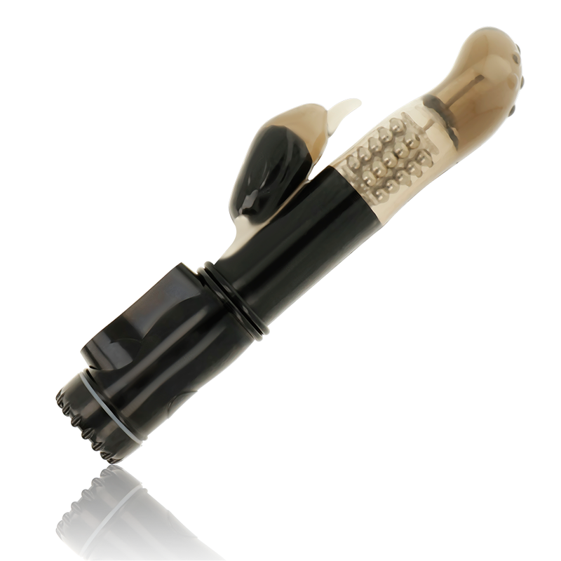Imagen que nos facilita OHMAMA VIBRATORS de su producto erótico OHMAMA - VIBRADOR ROTADOR CON ESTIMULADOR CLITORIS DELFIN para nuestra categoría "JUGUETES BIENESTAR |Vibradores|Rotadores y vibradores".