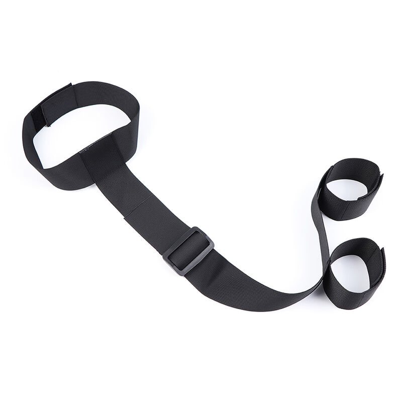 Imagen que nos facilita OHMAMA FETISH de su producto erótico OHMAMA FETISH - ESPOSAS MUÑECAS Y COLLAR DE NYLON para nuestra categoría "BDSM & BONDAGE |Bondage|Esposas de fijación".