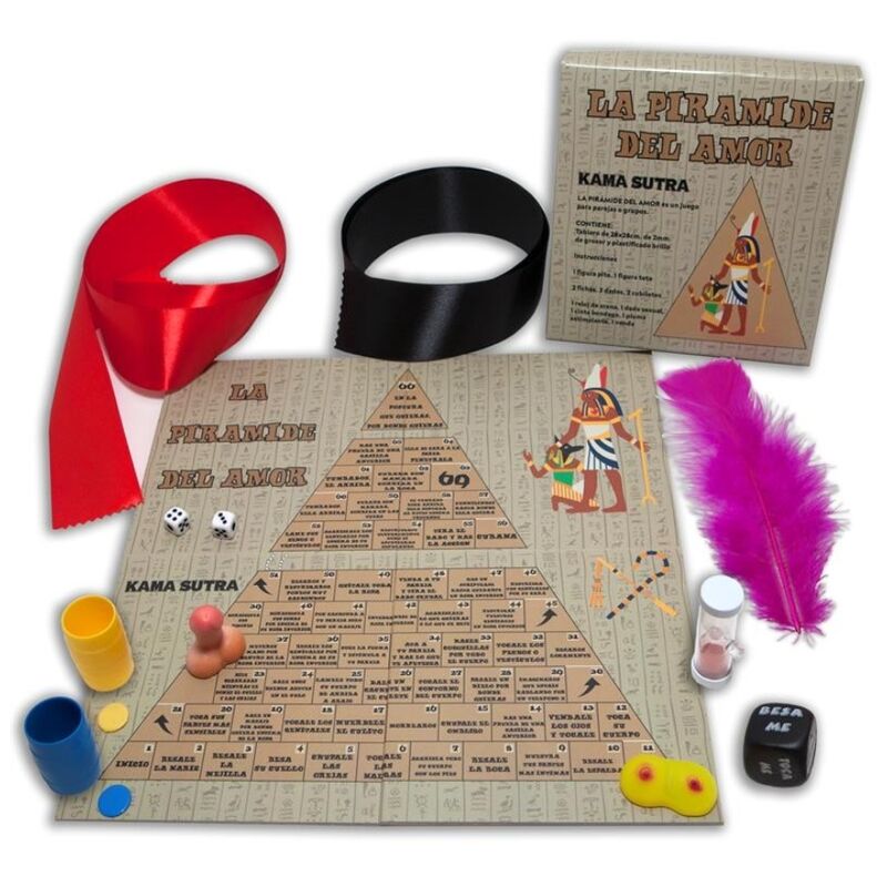 Imagen que nos facilita DIABLO PICANTE de su producto erótico DIABLO PICANTE - JUEGO LA PIRMIDE DEL AMOR para nuestra categoría "JUEGOS |Juegos de mesa".