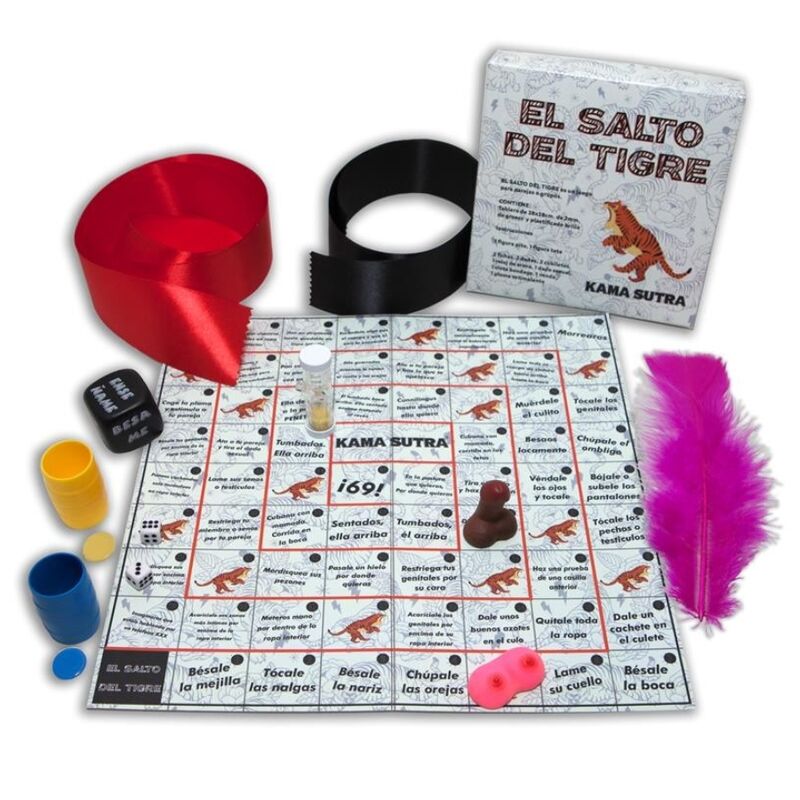 Imagen que nos facilita DIABLO PICANTE de su producto erótico DIABLO PICANTE - JUEGO EL SALTO DEL TIGRE para nuestra categoría "JUEGOS |Juegos de mesa".