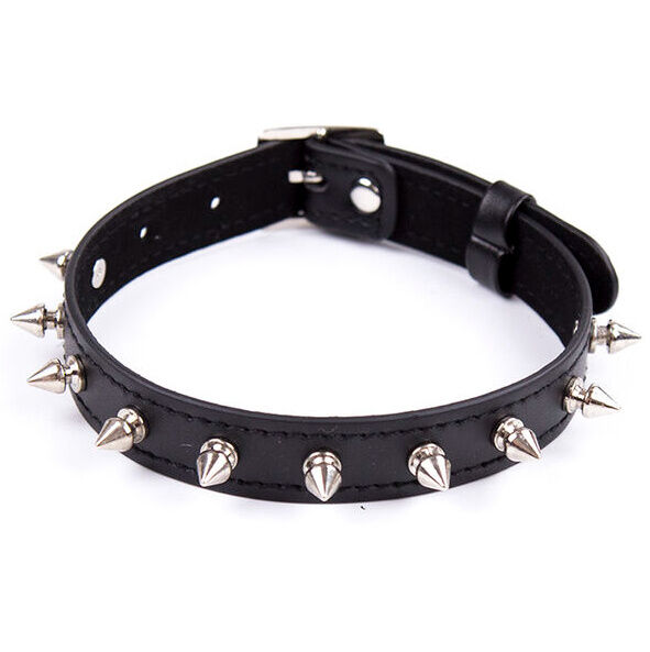 Imagen que nos facilita OHMAMA FETISH de su producto erótico OHMAMA FETISH - COLLAR DE PINCHOS para nuestra categoría "BDSM & BONDAGE |Bondage|Collares".