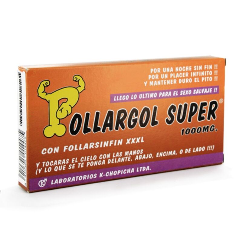 Imagen que nos facilita DIABLO GOLOSO de su producto erótico DIABLO GOLOSO - POLLARGOL SUPER CAJA DE CARAMELOS para nuestra categoría "ARTÍCULOS VARIOS|Dulces|Caramelos Divertidos".