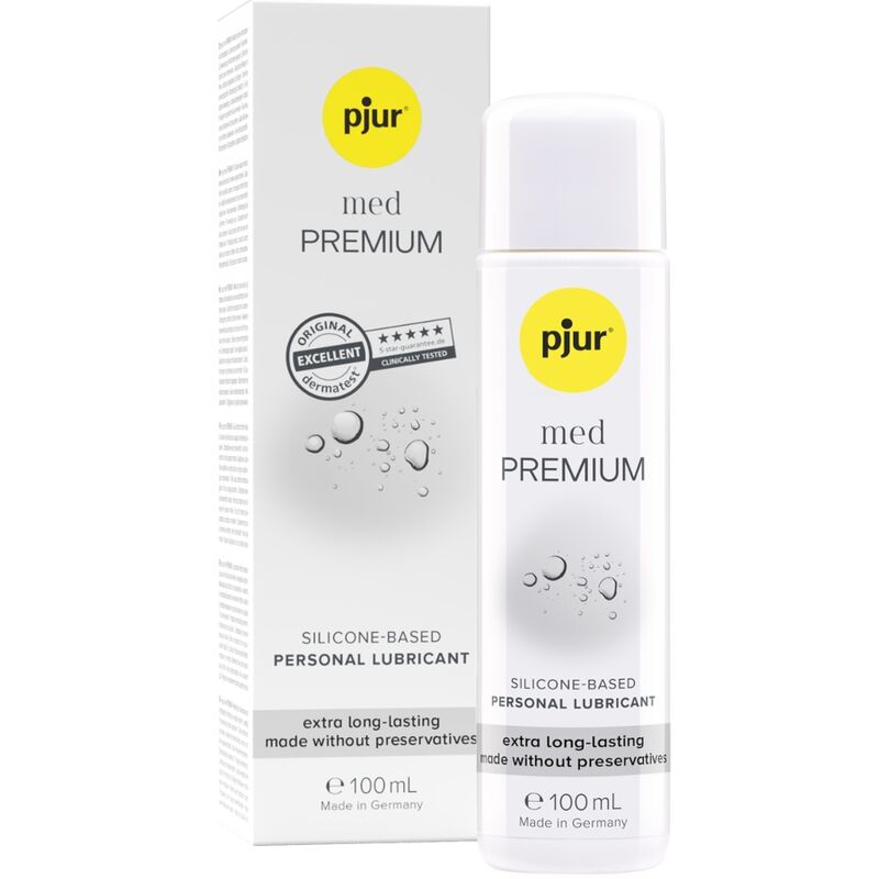 Imagen que nos facilita PJUR de su producto erótico PJUR - MED LUBRICANTE PREMIUM SILICONA 100 ML para nuestra categoría "DROGUERÍA |Lubricantes|Base Silicona".