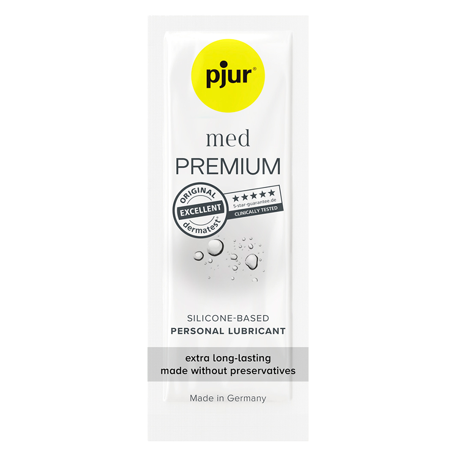 Imagen que nos facilita PJUR de su producto erótico PJUR - MED LUBRICANTE SILICONA 1.5 ML para nuestra categoría "DROGUERÍA |Lubricantes|Monodosis".