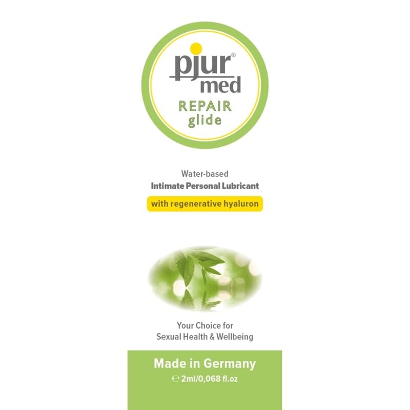 Imagen que nos facilita PJUR de su producto erótico PJUR - MED LUBRICANTE REPARADOR 2 ML para nuestra categoría "DROGUERÍA |Lubricantes|Monodosis".