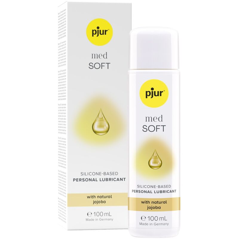 Imagen que nos facilita PJUR de su producto erótico PJUR - MED SOFT GLIDE LUBRICANTE SILICONA 100 ML para nuestra categoría "DROGUERÍA |Lubricantes|Base Silicona".