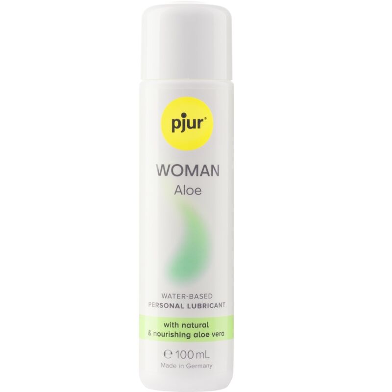 Imagen que nos facilita PJUR de su producto erótico PJUR - WOMAN ALOE LUBRICANTE BASE AGUA 100 ML para nuestra categoría "DROGUERÍA |Lubricantes|Base Agua".