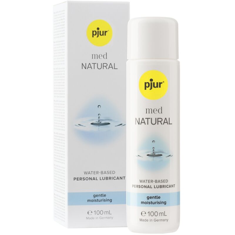 Imagen que nos facilita PJUR de su producto erótico PJUR - MED NATURAL LUBRICANTE BASE AGUA 100 ML para nuestra categoría "DROGUERÍA |Lubricantes|Base Agua".