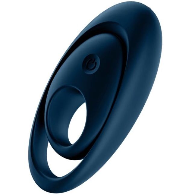Imagen que nos facilita SATISFYER RING de su producto erótico SATISFYER - GLORIOUS DUO ANILLO VIBRADOR AZUL para nuestra categoría "JUGUETES BIENESTAR |Juguetes para Hombres|Accesorios para el pene|Anillos Pene|Anillos con Vibración".