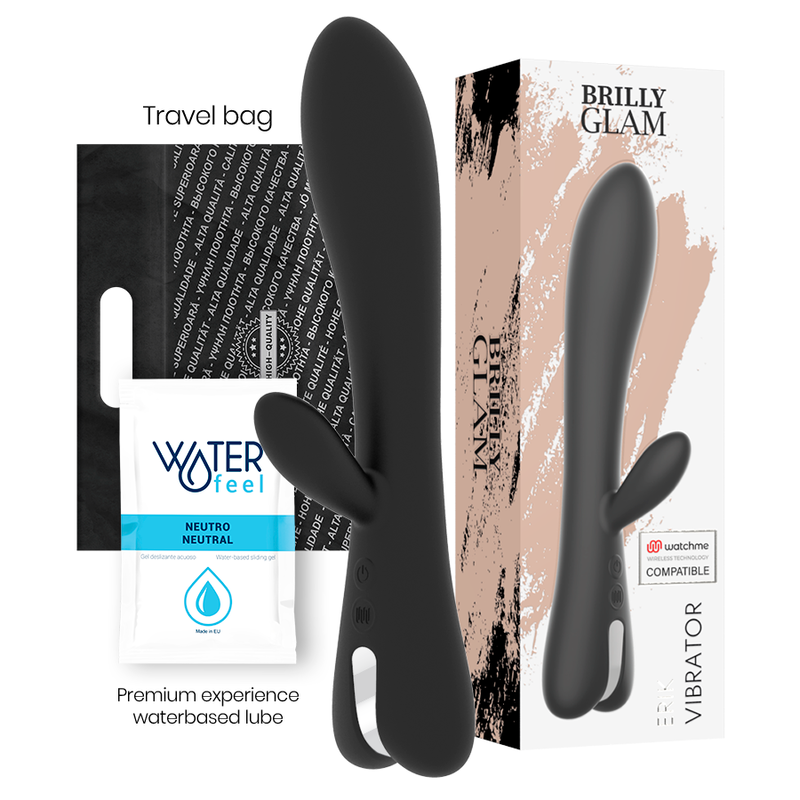 Imagen que nos facilita BRILLY GLAM de su producto erótico BRILLY GLAM - ERIK VIBRADOR COMPATIBLE CON WATCHME WIRELESS TECHNOLOGY para nuestra categoría "JUGUETES BIENESTAR |Vibradores|Vibradores control remoto".