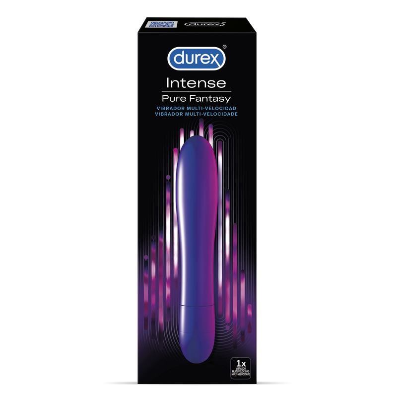 Imagen que nos facilita DUREX TOYS de su producto erótico DUREX - VIBRADOR INTENSE ORGASMIC PURE FANTASY para nuestra categoría "JUGUETES BIENESTAR |Juguetes para Mujeres|Estimuladores|Para Clítoris".
