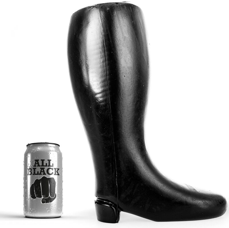 Imagen que nos facilita ALL BLACK de su producto erótico ALL BLACK - BOTA GIGANTE FISTING SUAVE 31 CM para nuestra categoría "JUGUETES BIENESTAR |Anal|Plugs Anales".