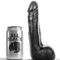 Imagen que nos facilita ALL BLACK de su producto erótico ALL BLACK - DILDO REALÍSTICO NEGRO SUAVE 20 CM para nuestra categoría "JUGUETES BIENESTAR |Dildos sin Vibración|Penes realisticos".