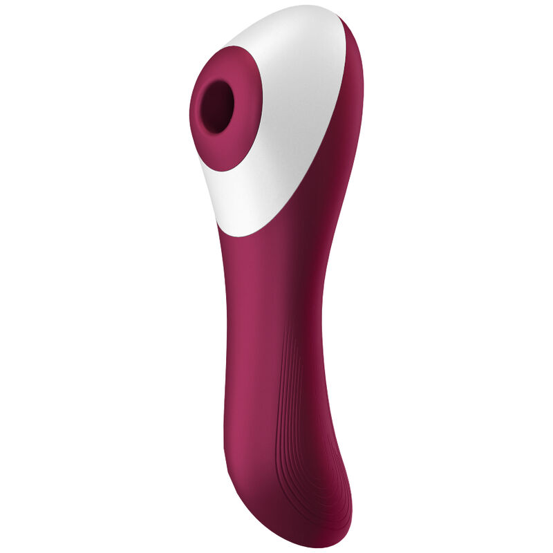Imagen que nos facilita SATISFYER AIR PULSE de su producto erótico SATISFYER - DUAL CRUSH ESTIMULADOR Y VIBRADOR para nuestra categoría "JUGUETES BIENESTAR |Juguetes para Mujeres|Estimuladores|Succionadores sin vibración".