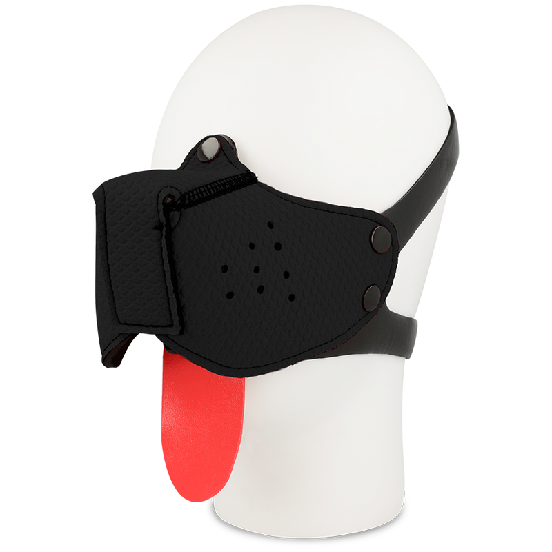 Imagen que nos facilita OHMAMA FETISH de su producto erótico OHMAMA FETISH - BOZAL PERRO NEGRO para nuestra categoría "BDSM & BONDAGE |Bondage|Bozal".