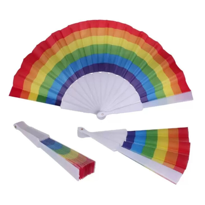 Imagen que nos facilita PRIDE de su producto erótico PRIDE - ABANICO TELA BANDERA LGBT para nuestra categoría "ARTÍCULOS VARIOS|Articulos divertidos".