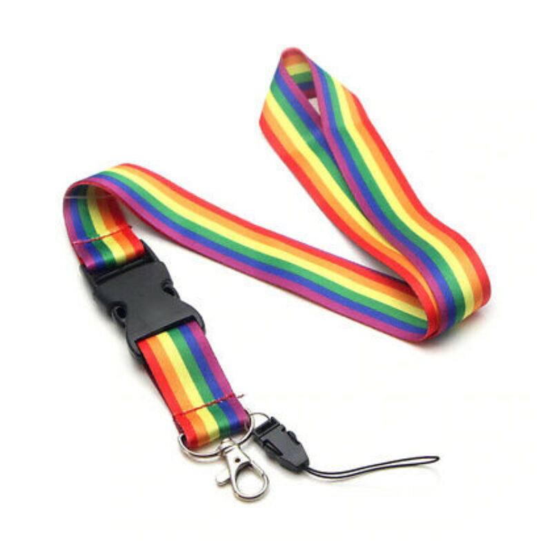 Imagen que nos facilita PRIDE de su producto erótico PRIDE - LANYARD BANDERA LGBT para nuestra categoría "ARTÍCULOS VARIOS|Articulos divertidos|Complementos".
