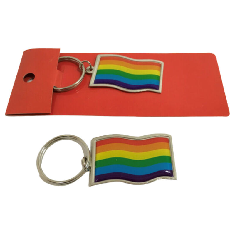 Imagen que nos facilita PRIDE de su producto erótico PRIDE - LLAVERO BANDERA LGBT para nuestra categoría "ARTÍCULOS VARIOS|Articulos divertidos|Complementos".