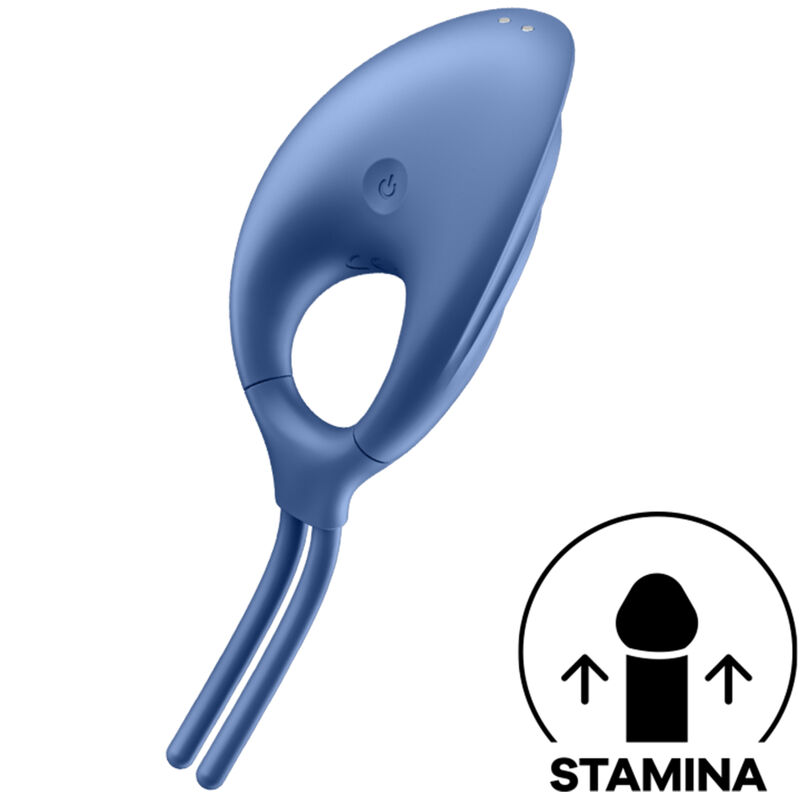 Imagen que nos facilita SATISFYER RING de su producto erótico SATISFYER - SWORDSMAN ANILLO VIBRADOR AZUL para nuestra categoría "JUGUETES BIENESTAR |Juguetes para Hombres|Accesorios para el pene|Anillos Pene|Anillos con Vibración".