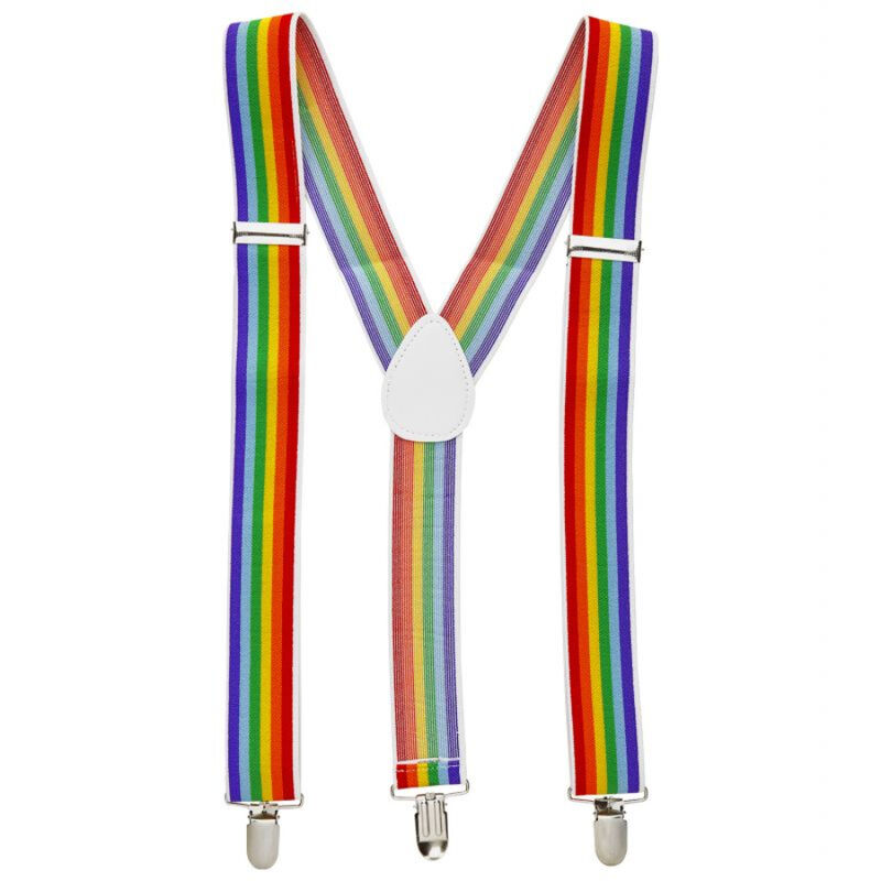 Imagen que nos facilita PRIDE de su producto erótico PRIDE - TIRANTES BANDERA LGBT para nuestra categoría "ARTÍCULOS VARIOS|Articulos divertidos|Complementos".