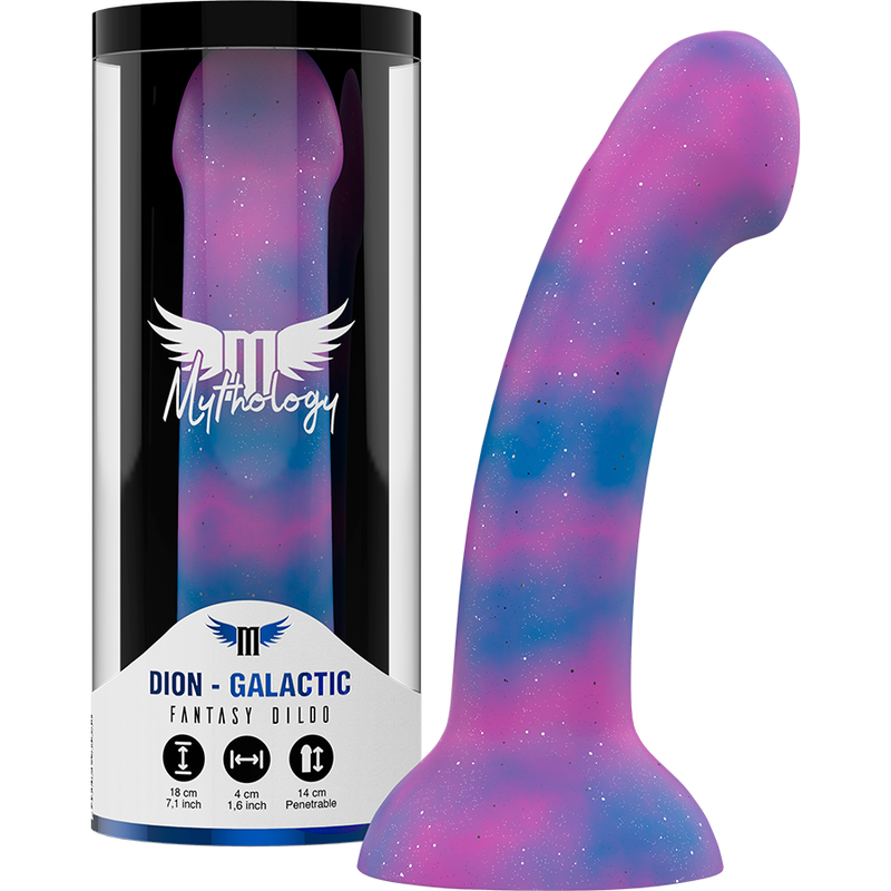 Imagen que nos facilita MYTHOLOGY FANTASY DILDO de su producto erótico MYTHOLOGY - DION GALACTIC DILDO M para nuestra categoría "JUGUETES BIENESTAR |Dildos sin Vibración|Dildos para Arneses".