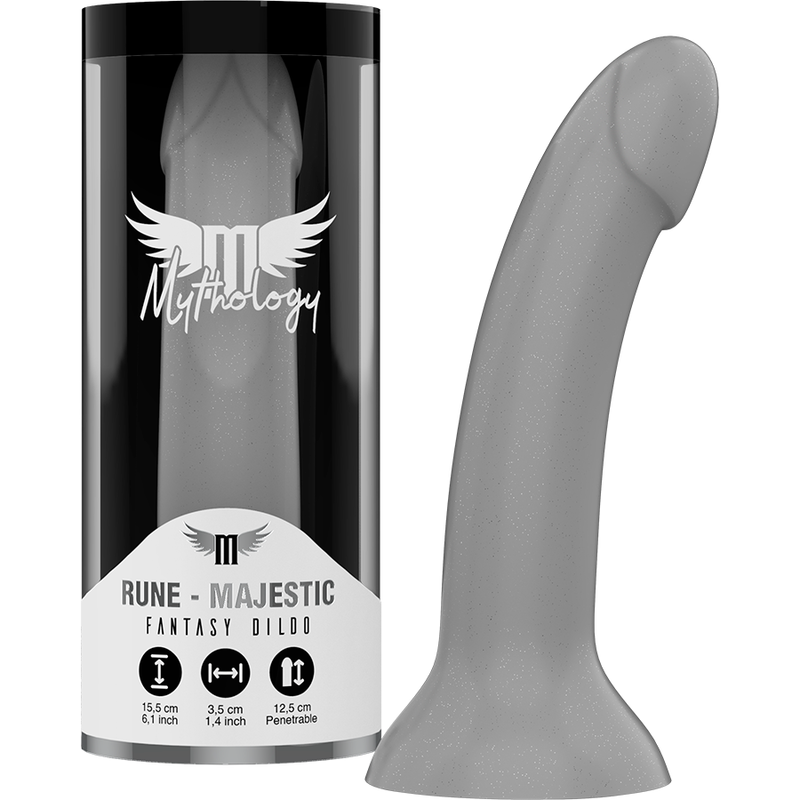 Imagen que nos facilita MYTHOLOGY FANTASY DILDO de su producto erótico MYTHOLOGY - RUNE MAJESTIC DILDO S para nuestra categoría "JUGUETES BIENESTAR |Dildos sin Vibración|Dildos para Arneses".