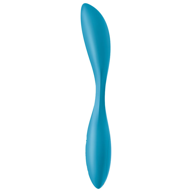 Imagen que nos facilita SATISFYER VIBRATOR de su producto erótico SATISFYER - G-SPOT FLEX 1 MULTI VIBRADOR AZUL para nuestra categoría "JUGUETES BIENESTAR |Vibradores|100% Sumergible".