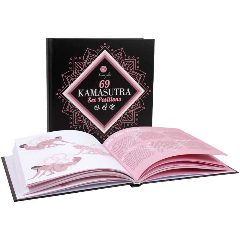 Imagen que nos facilita SECRETPLAY 100% GAMES de su producto erótico SECRETPLAY - KAMASUTRA LIBRO DE POSTURAS SEXUALES (ES/EN/DE/FR/NL/PT) para nuestra categoría "ARTÍCULOS VARIOS|Libreria erótica".