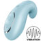 Imagen que nos facilita SATISFYER LAYONS de su producto erótico SATISFYER - DIPPING DELIGHT VIBRADOR LAY-ON AZUL para nuestra categoría "JUGUETES BIENESTAR |Juguetes para Mujeres|Estimuladores|Masajeadores".