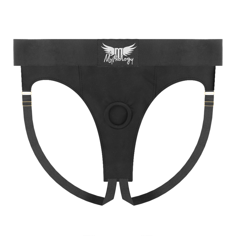 Imagen que nos facilita MYTHOLOGY FANTASY HARNESS de su producto erótico MYTHOLOGY FANTASY HARNESS - ARNÉS SUPER ELÁSTICO TALLA ÚNICA para nuestra categoría "JUGUETES BIENESTAR |Juguetes para Hombres|Masturbadores varios".
