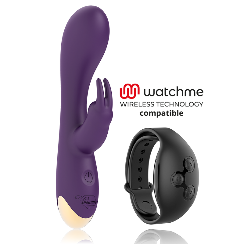 Imagen que nos facilita TREASURE de su producto erótico TREASURE - LAURENCE RABBIT VIBRADOR COMPATIBLE CON LA TECNOLOGÍA WATCHME WIRELESS para nuestra categoría "JUGUETES BIENESTAR |Vibradores|Vibradores HI-TECH".