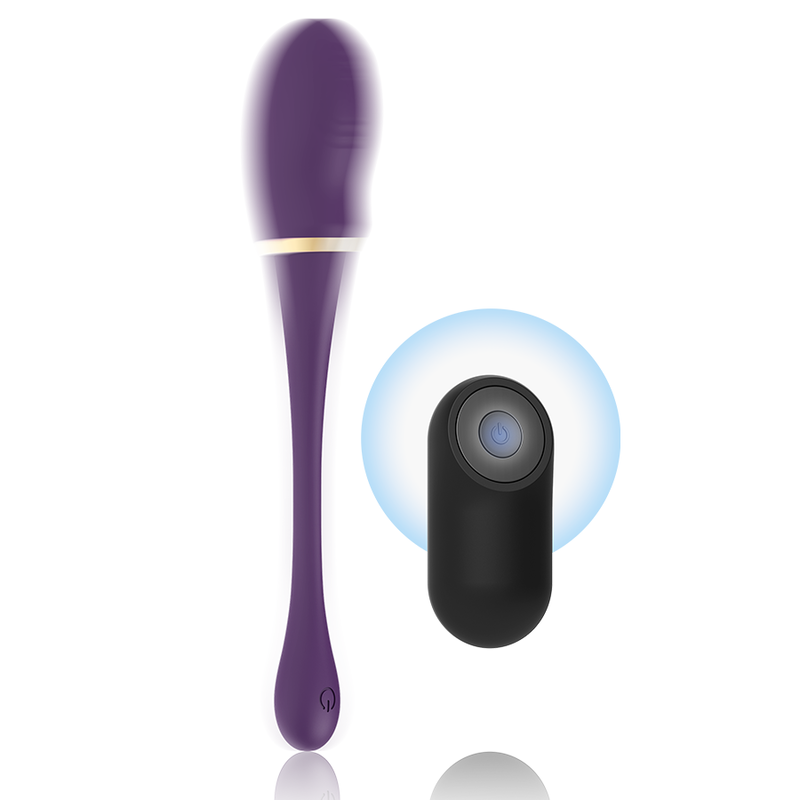 Imagen que nos facilita TREASURE de su producto erótico TREASURE - MERLIN DOUBLE COUPLE VIBRATOR CONTROL REMOTO para nuestra categoría "JUGUETES BIENESTAR |Vibradores|Vibradores control remoto".