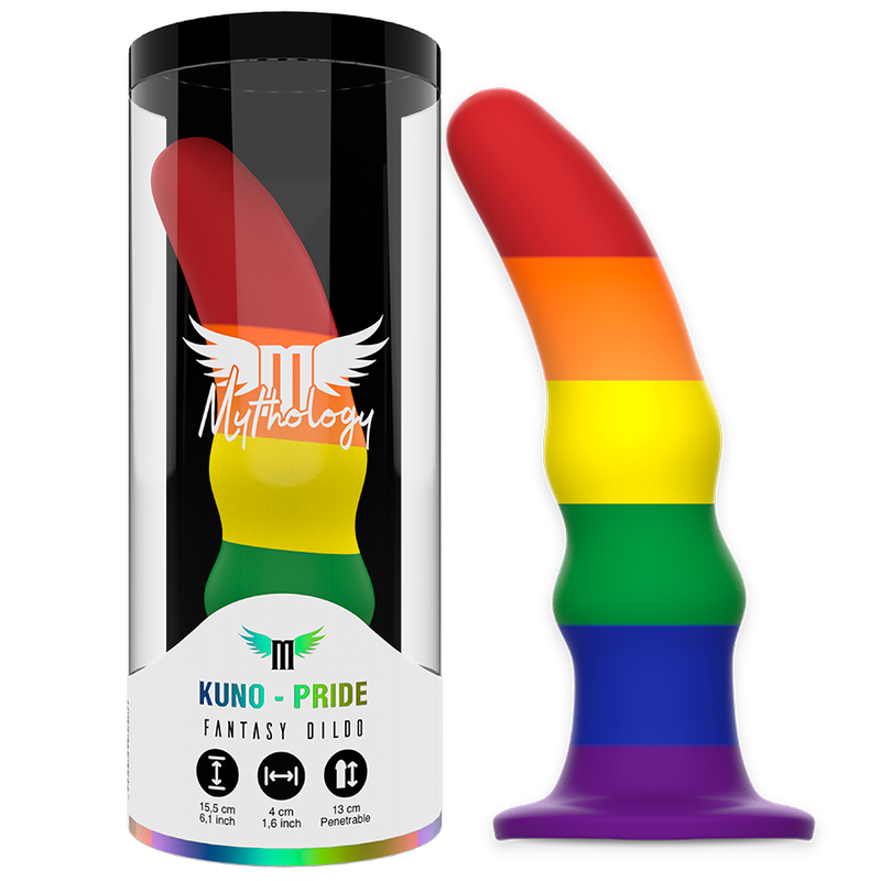 Imagen que nos facilita MYTHOLOGY FANTASY DILDO de su producto erótico MYTHOLOGY - KUNO PRIDE DILDO M para nuestra categoría "JUGUETES BIENESTAR |Juguetes para Hombres|Masturbadores varios".