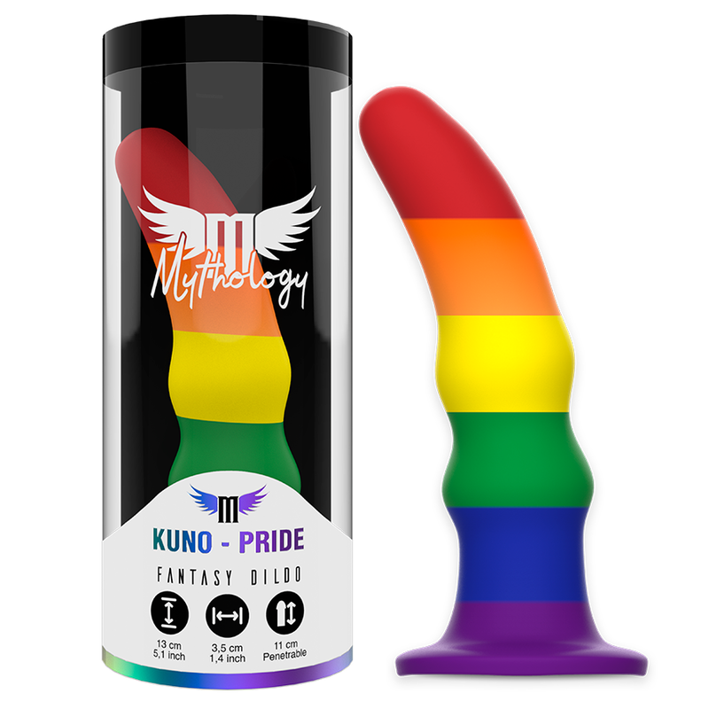 Imagen que nos facilita MYTHOLOGY FANTASY DILDO de su producto erótico MYTHOLOGY - KUNO PRIDE DILDO S para nuestra categoría "JUGUETES BIENESTAR |Juguetes para Hombres|Masturbadores varios".