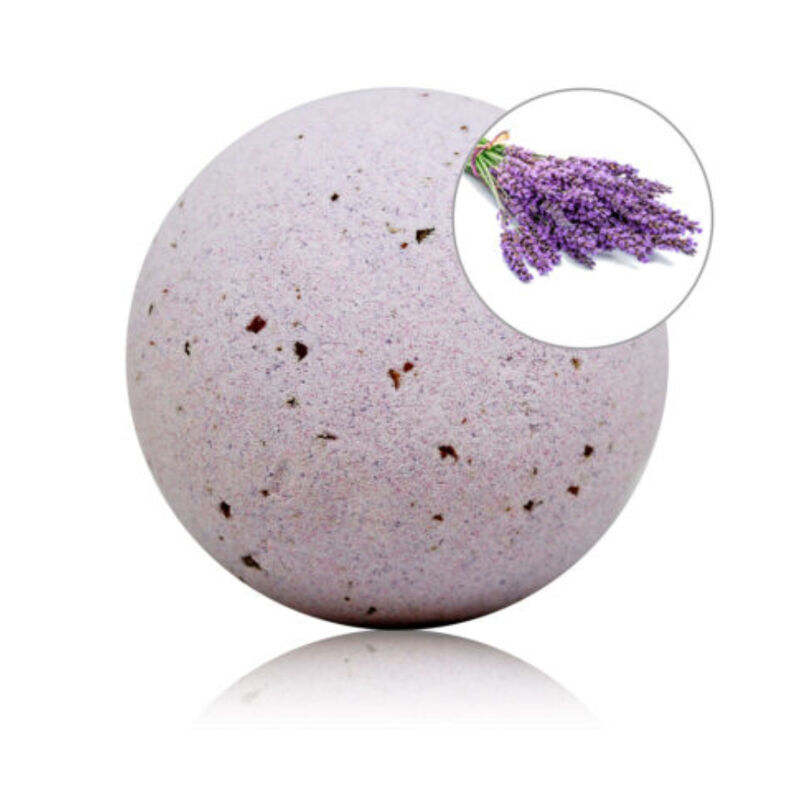 Imagen que nos facilita TALOKA de su producto erótico TALOKA - BOMBA DE BAÑO CON AROMA LAVANDA Y PÉTALOS DE ROSA para nuestra categoría "DROGUERÍA |Para el baño".