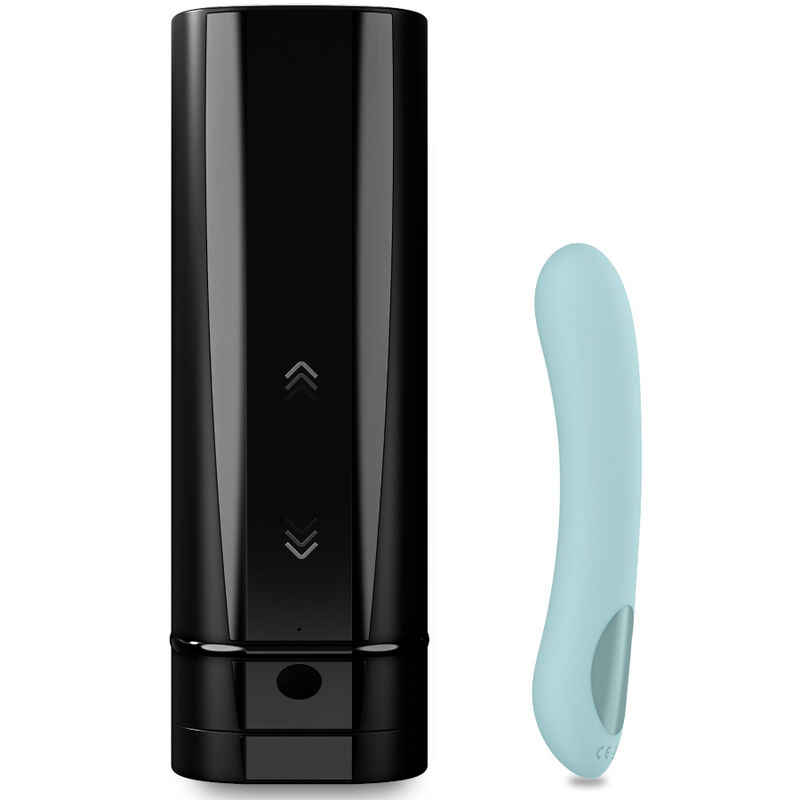 Imagen que nos facilita KIIROO de su producto erótico KIIROO - ONYX+ & PEARL 2+ TURQUESA SET PAREJAS para nuestra categoría "JUGUETES BIENESTAR |Vibradores|Vibradores control remoto".