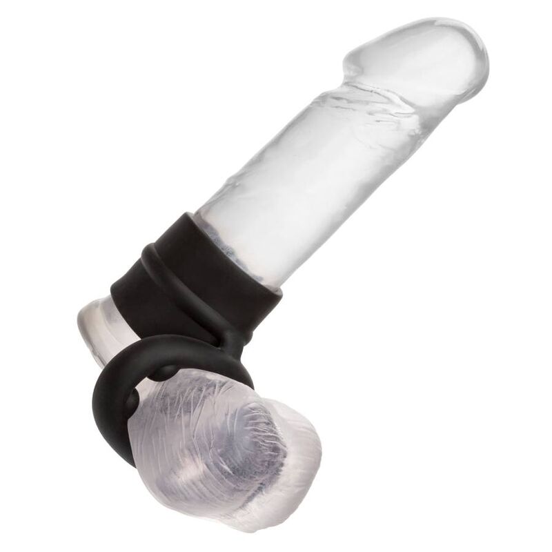 Imagen que nos facilita CALEXOTICS de su producto erótico CALEXOTICS - ALPHA DUAL MAGNUM RING NEGRO para nuestra categoría "JUGUETES BIENESTAR |Juguetes para Hombres|Accesorios para el pene|Anillos Pene|Anillos sin vibración".