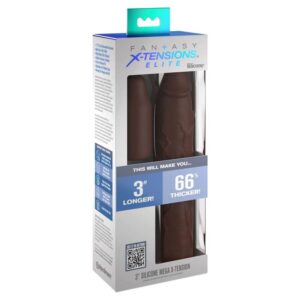 62 CM PLUG BROWN para nuestra categoría "JUGUETES BIENESTAR |Juguetes para Hombres|Accesorios para el pene|Fundas Pene sin extensión".