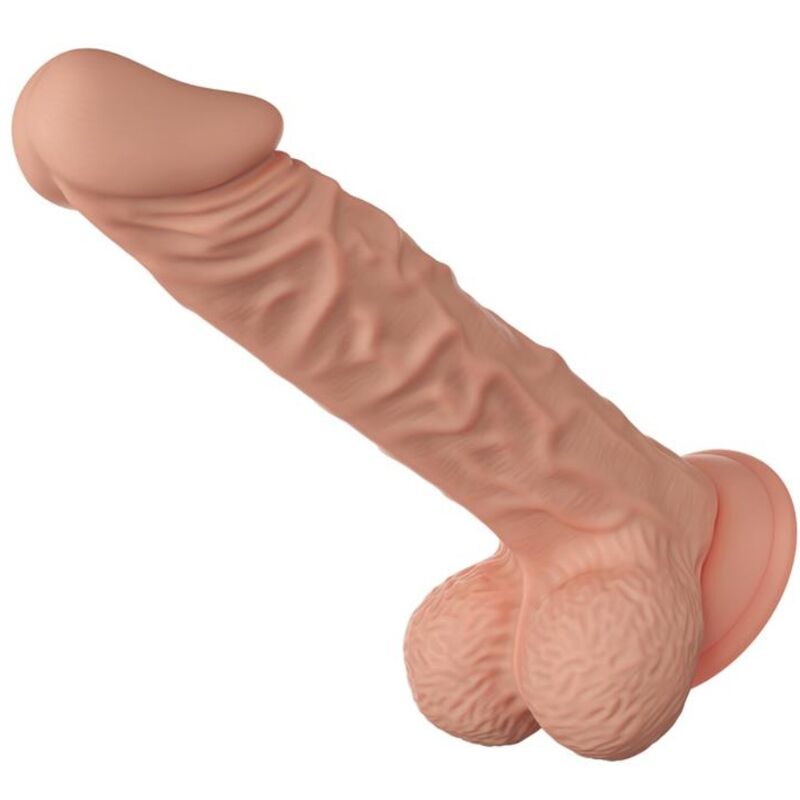 Imagen que nos facilita BAILE DILDOS de su producto erótico BAILE - BEAUTIFUL ENCOUNTER BURAQ DILDO REALÍSTICO FLEXIBLE 24 CM NATURAL para nuestra categoría "JUGUETES BIENESTAR |Dildos sin Vibración".