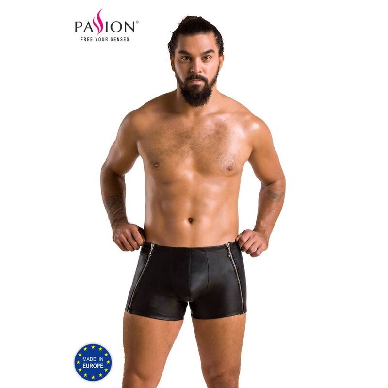Imagen que nos facilita PASSION MEN de su producto erótico PASSION - 049 SHORT MATT NEGRO S/M para nuestra categoría "MODA & LENCERÍA|Lencería Hombre|Boxers".