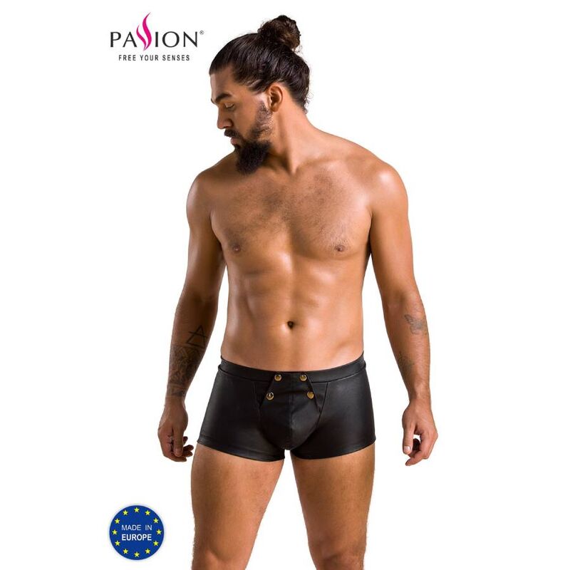 Imagen que nos facilita PASSION MEN de su producto erótico PASSION - 050 SHORT PATRICK NEGRO S/M para nuestra categoría "MODA & LENCERÍA|Lencería Hombre|Boxers".