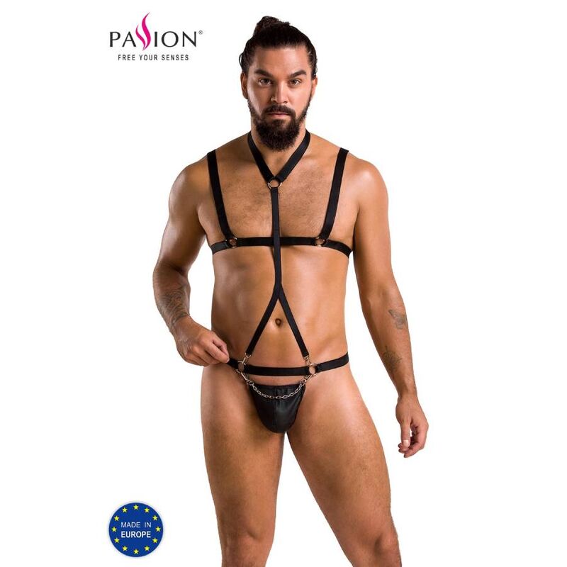 Imagen que nos facilita PASSION MEN de su producto erótico PASSION - 039 SET ANDREW NEGRO L/XL para nuestra categoría "MODA & LENCERÍA|Lencería Hombre|Packs Lencería Masculina".