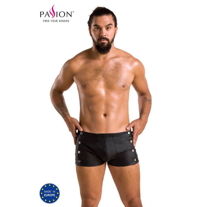 Imagen que nos facilita PASSION MEN de su producto erótico PASSION - 048 SHORT DAVID NEGRO L/XL para nuestra categoría "MODA & LENCERÍA|Lencería Hombre|Boxers".