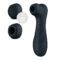 Imagen que nos facilita SATISFYER AIR PULSE de su producto erótico SATISFYER - PRO 2 GENERACIÓN 3 LIQUID AIR TECHNOLOGY NEGRO para nuestra categoría "JUGUETES BIENESTAR |Juguetes para Mujeres|Estimuladores|Succionadores sin vibración".