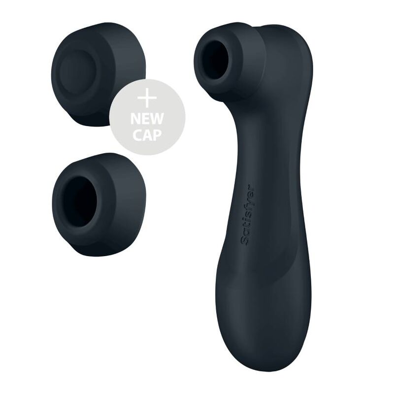 Imagen que nos facilita SATISFYER AIR PULSE de su producto erótico SATISFYER - PRO 2 GENERACIÓN 3 LIQUID AIR TECHNOLOGY NEGRO para nuestra categoría "JUGUETES BIENESTAR |Juguetes para Mujeres|Estimuladores|Succionadores sin vibración".