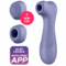 Imagen que nos facilita SATISFYER AIR PULSE de su producto erótico SATISFYER - PRO 2 GENERACIÓN 3 LILA BLUETOOTH & APP para nuestra categoría "JUGUETES BIENESTAR |Vibradores|Vibradores con APP".