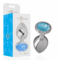 Imagen que nos facilita INTENSE ANAL TOYS de su producto erótico INTENSE - PLUG ANAL METAL ALUMINIO CON CRISTAL AZUL TALLA L para nuestra categoría "JUGUETES BIENESTAR |Anal|Plugs Anales".