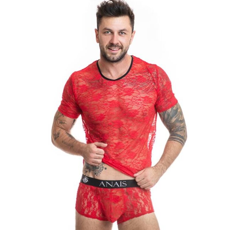 Imagen que nos facilita ANAIS MEN ACCESORIES de su producto erótico ANAIS MEN - BRAVE CAMISETA XL para nuestra categoría "MODA & LENCERÍA|Lencería Hombre|Camisetas Masculinas".